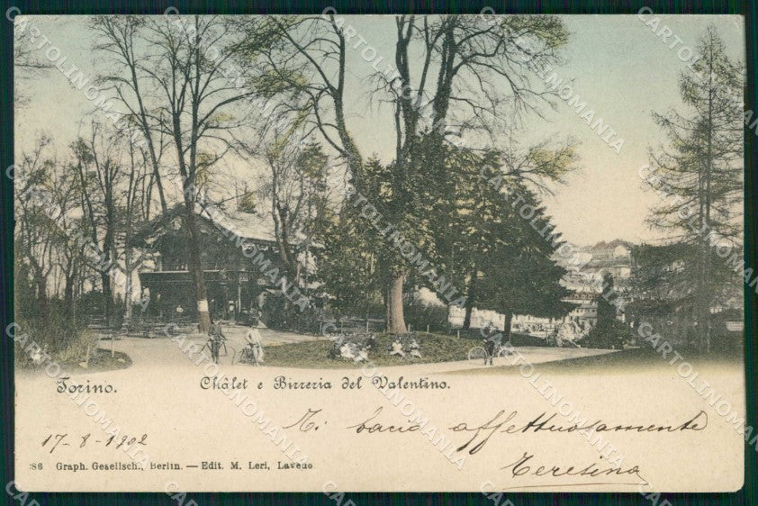 Torino Città Chalet Birreria del Valentino cartolina MZ9079 – fronte