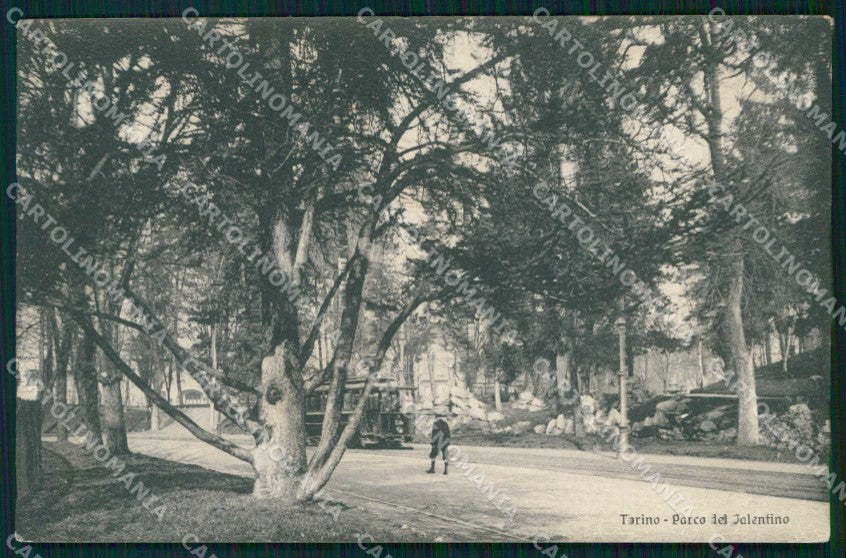 Torino Città Parco del Valentino Tram cartolina MZ9083 – fronte