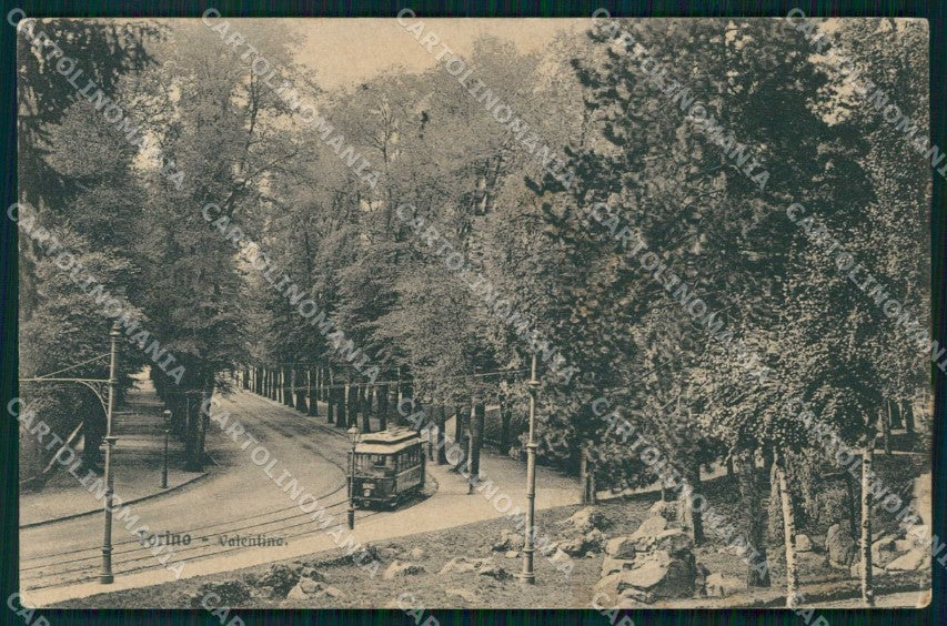 Torino Città Parco del Valentino Tram Brunner 4787 cartolina MZ9091 – fronte