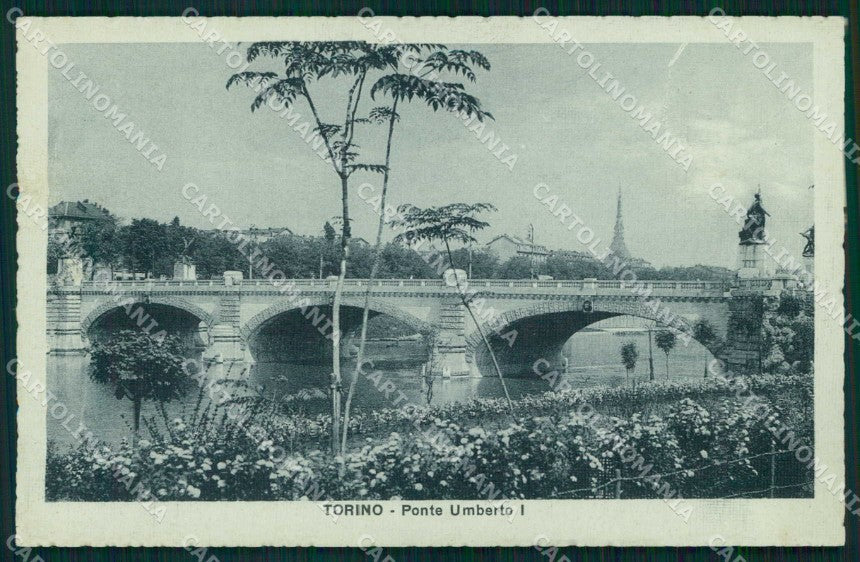Torino Città Ponte Umberto I cartolina MZ9121 – fronte