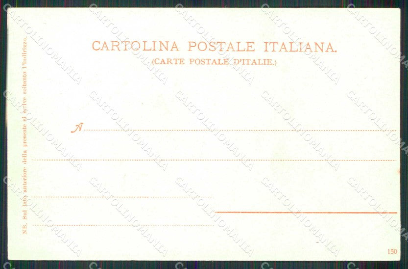 Torino Città Veduta del Po Monte dei Cappuccini Trenkler cartolina MZ9146 – retro