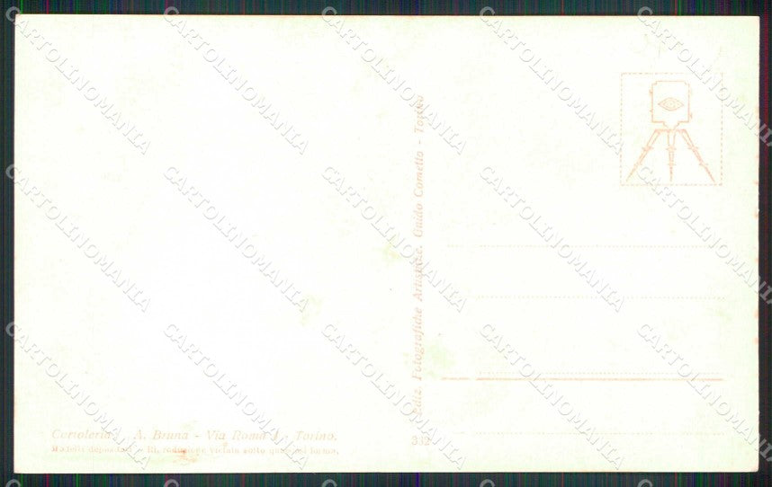 Torino Città Ponte Monumentale Umberto I Foto cartolina MZ9169 – retro