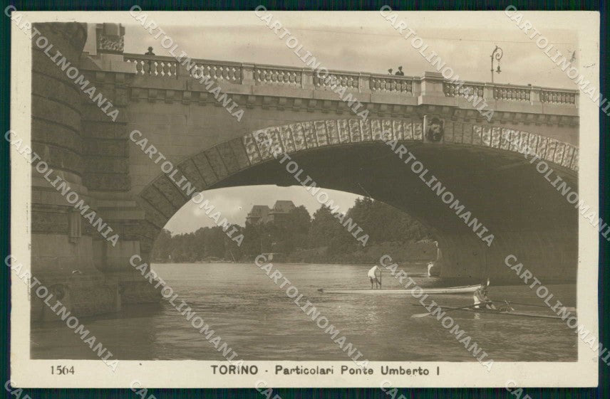 Torino Città Ponte Umberto I Particolari Foto cartolina MZ9176 – fronte
