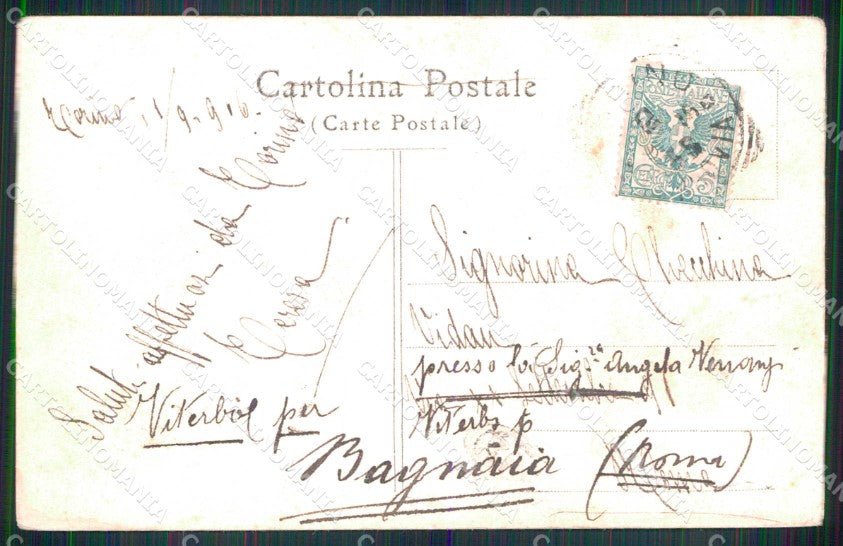 Torino Città Saluto da Monumento Giuseppe Garibaldi cartolina MZ9227 – retro