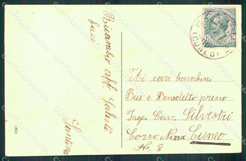 Torino Città Corso Cairoli Lungo Po cartolina MZ9238 – retro