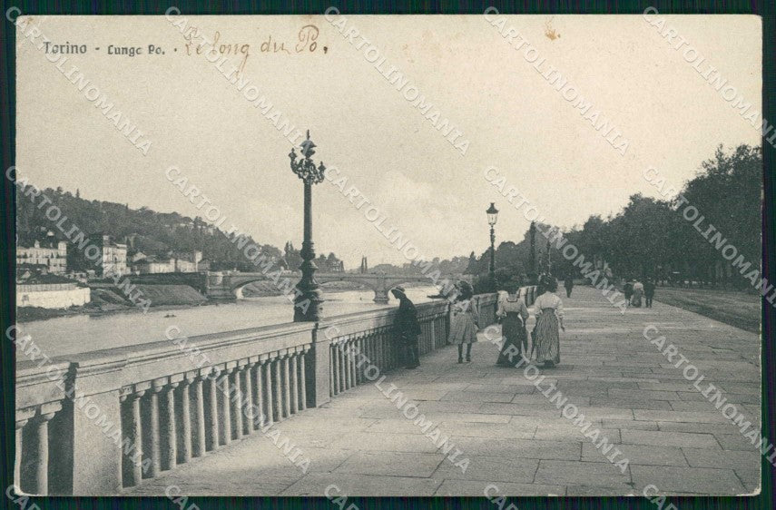 Torino Città Corso Cairoli Lungo Po Brunner 4767 cartolina MZ9240 – fronte