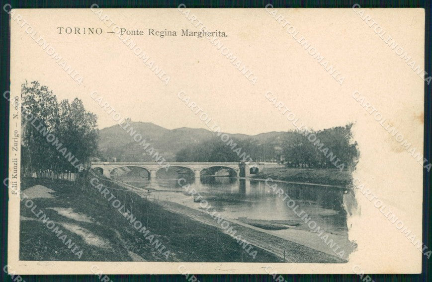 Torino Città Ponte Regina Margherita Kunzli 0206 cartolina MZ9250 – fronte