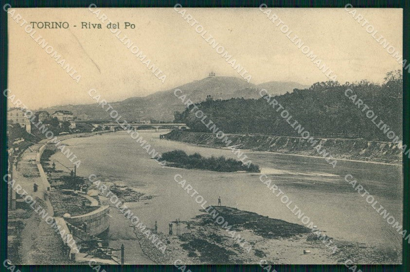 Torino Città Riva del Po cartolina MZ9251 – fronte