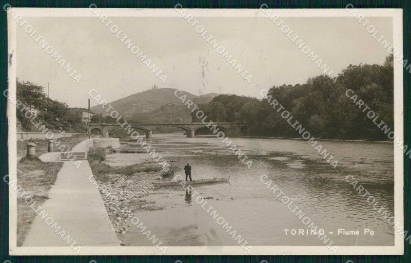 Torino Città Fiume Po Foto cartolina MZ9270 – fronte