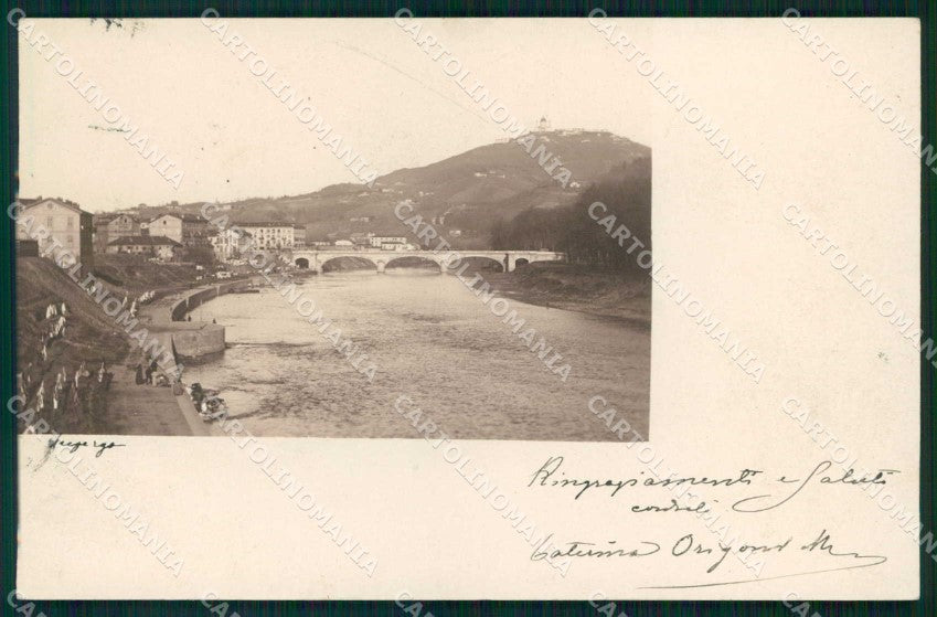 Torino Città Ponte Regina Margherita Foto cartolina MZ9272 – fronte