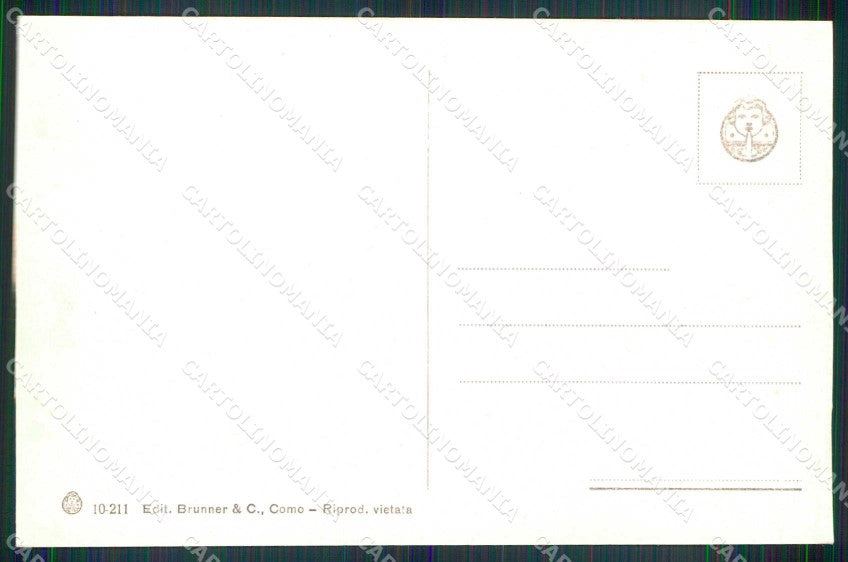 Torino Città Castello del Valentino Barca Brunner 10 211 cartolina MZ9325 – retro