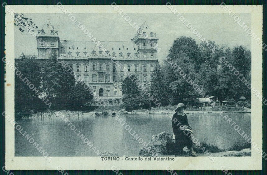Torino Città Castello del Valentino cartolina MZ9328 – fronte