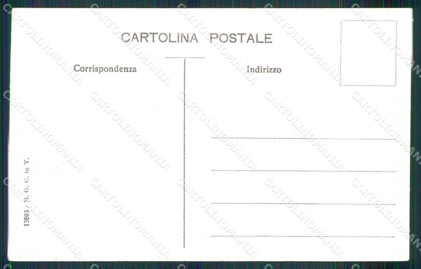 Torino Città Villaggio Castello Medioevale cartolina MZ9348 – retro