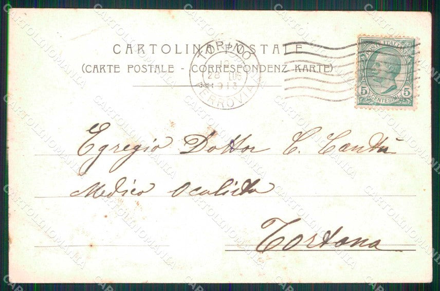 Torino Città Castello Medioevale cartolina MZ9354 – retro