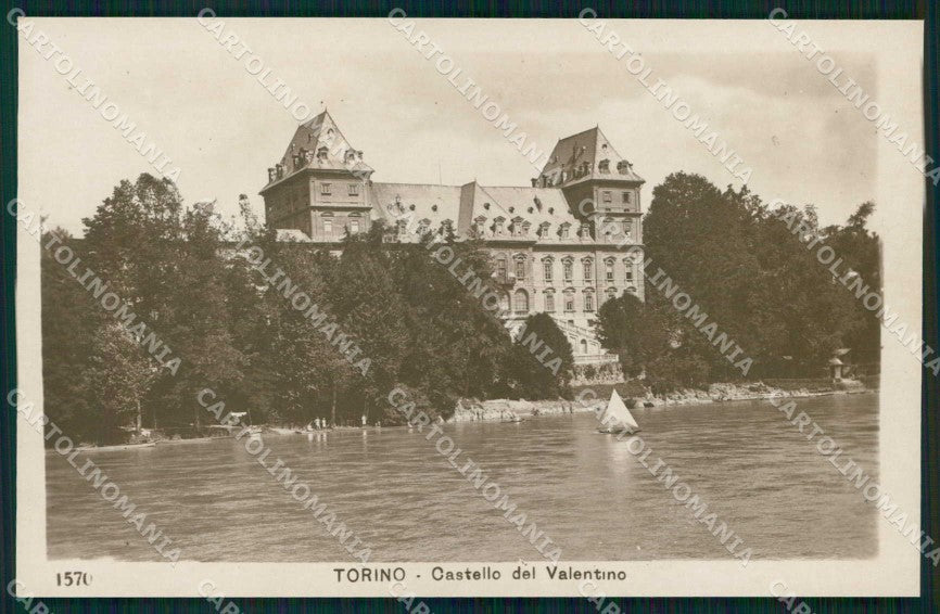 Torino Città Castello del Valentino Foto cartolina MZ9361 – fronte