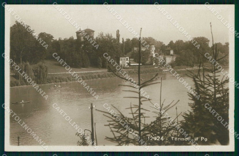 Torino Città Fiume Po Foto cartolina MZ9367 – fronte