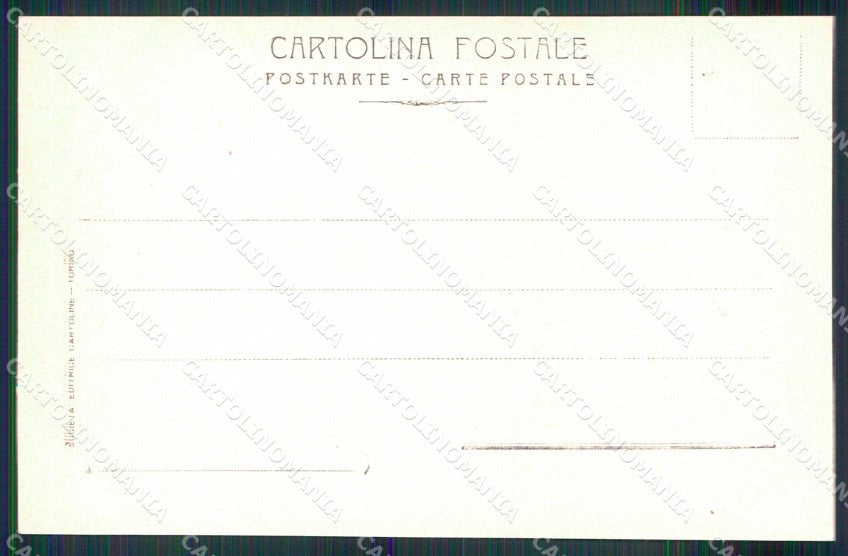 Torino Città Veduta Verso la Collina di Superga cartolina MZ9385 – retro