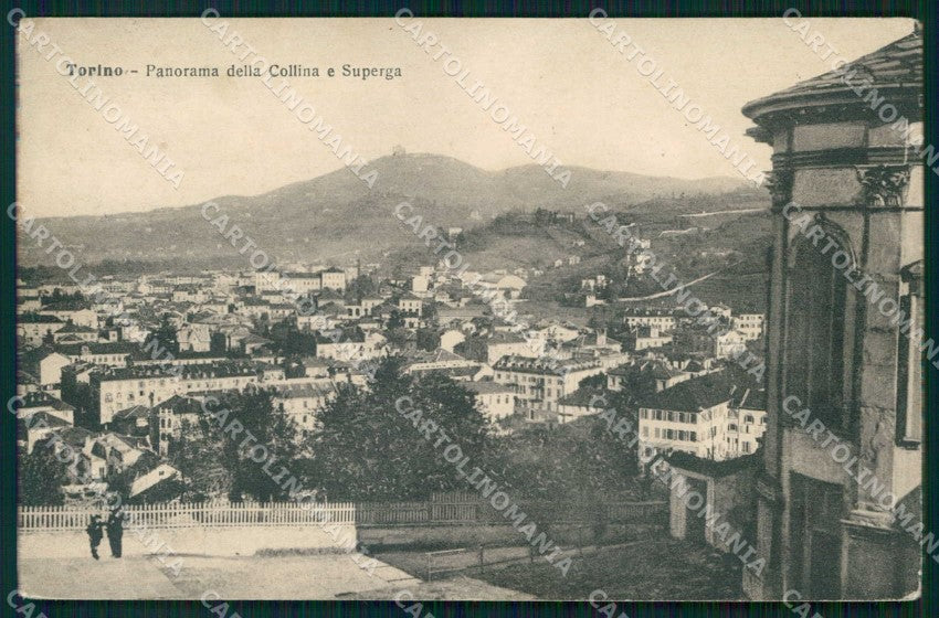 Torino Città Veduta di Superga Collina cartolina MZ9388 – fronte