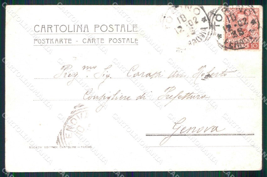 Torino Città Frate del Monte dei Cappuccini cartolina MZ9391 – retro