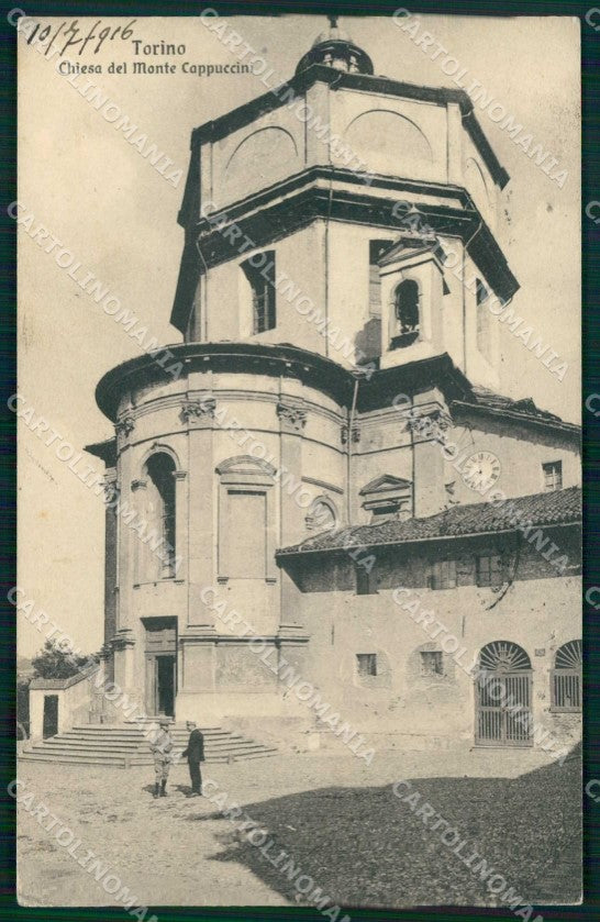 Torino Città Chiesa sul Monte dei Cappuccini cartolina MZ9393 – fronte