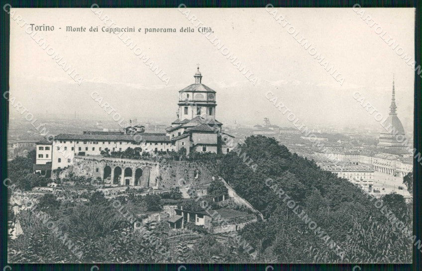 Torino Città Monte dei Cappuccini Brunner 12469 cartolina MZ9407 – fronte