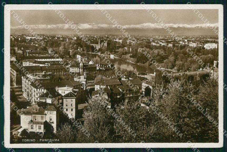 Torino Città Panorama Foto cartolina MZ9416 – fronte