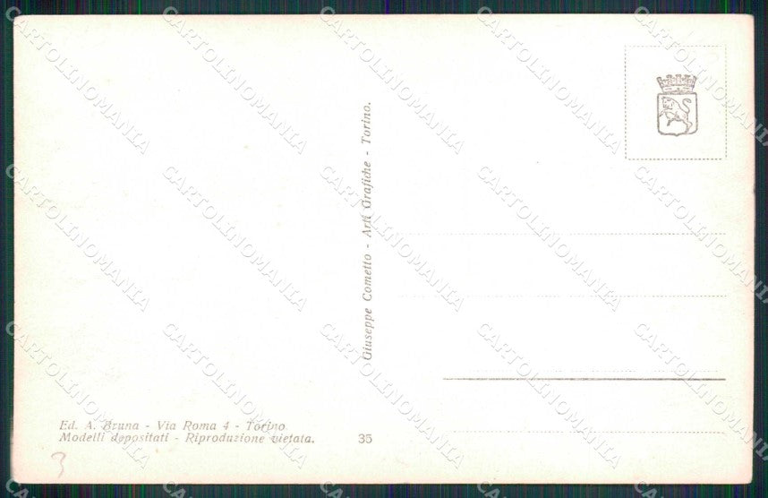 Torino Città Frate Francescano Monte Cappuccini Foto cartolina MZ9426 – retro