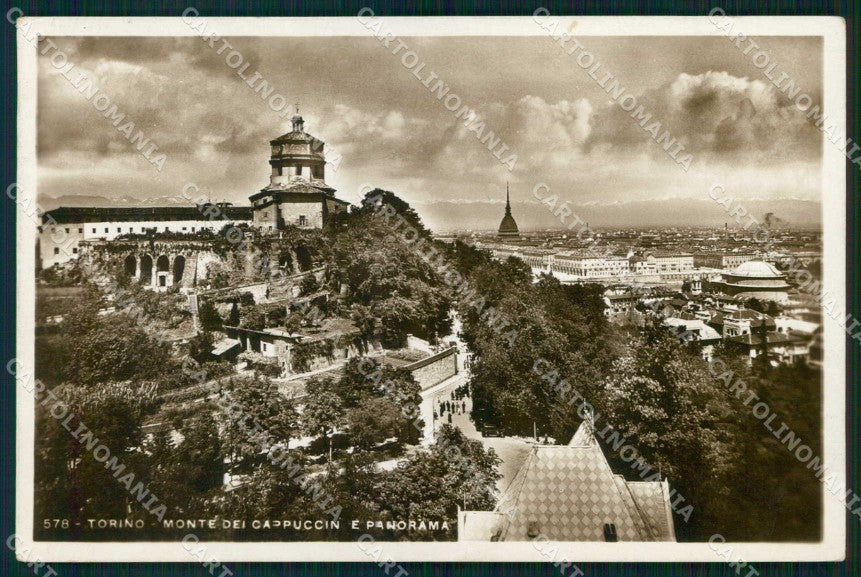 Torino Città Monte dei Cappuccini Foto cartolina MZ9429 – fronte