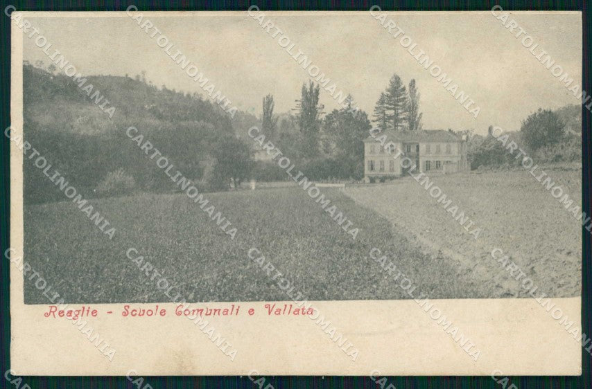 Torino Città Reaglie Scuole Comunali Vallata cartolina MZ9436 – fronte