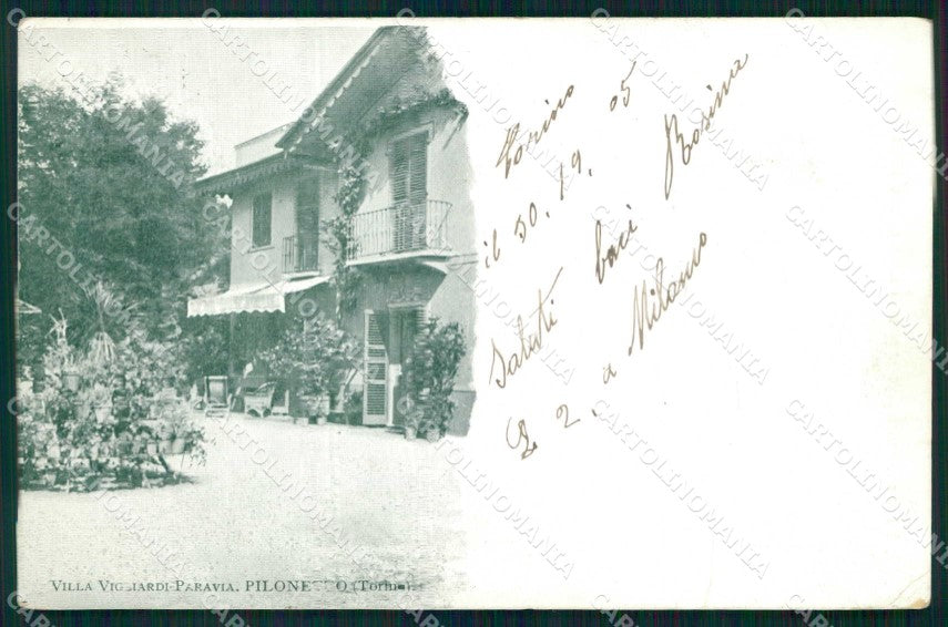 Torino Città Pilonetto Villa Vigliardi Paravia cartolina MZ9454 – fronte