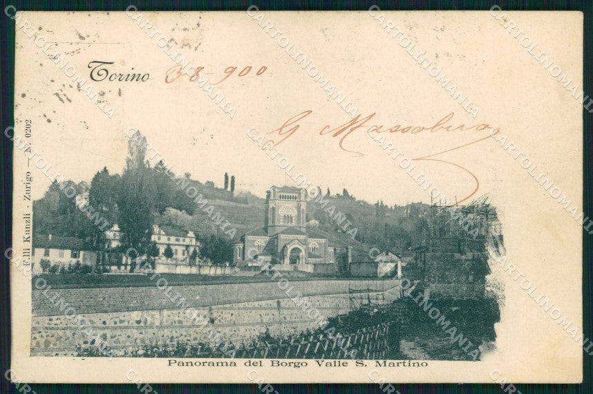 Torino Città Borgo Valle San Martino Kunzli 0202 cartolina MZ9471 – fronte