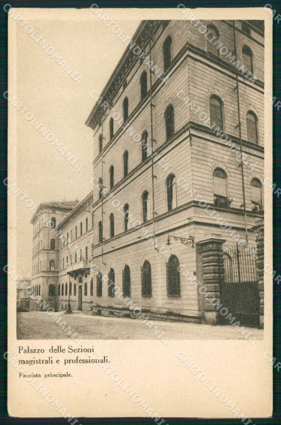 Torino Città Palazzo Sezioni Magistrali Professionali Facciata cartolina MZ9482 – fronte