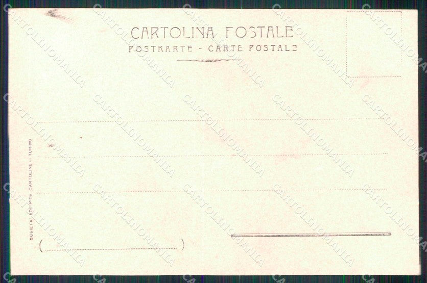 Torino Città Istituto Professionale Figlie Militari cartolina MZ9486 – retro
