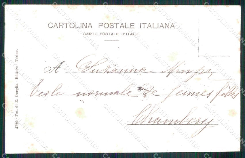 Torino Città Istituto Figlie Militari Barriera Casale cartolina MZ9488 – retro