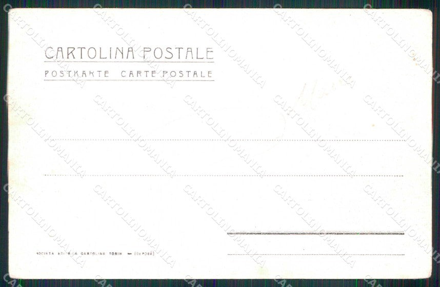 Torino Città Caserma Dogali Genio Minatori 5° Regg. cartolina MZ9493 – retro
