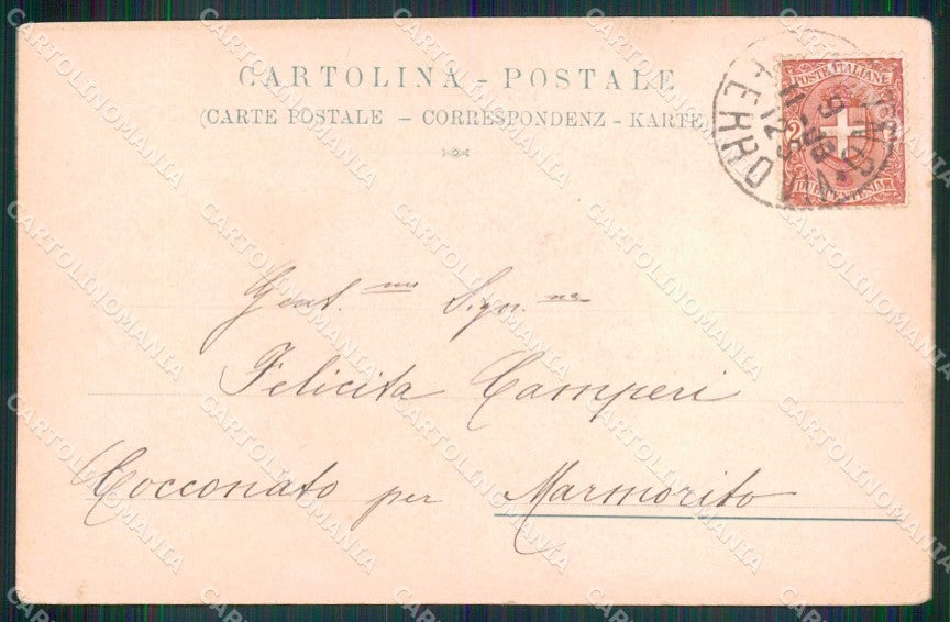 Torino Città Caserma Dogali Genio Minatori 5° Regg. cartolina MZ9495 – retro