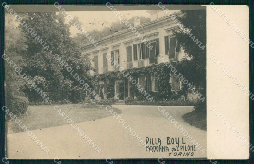 Torino Città Madonna del Pilone Villa Boyl Foto cartolina MZ9500 – fronte