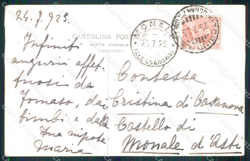 Torino Città Madonna del Pilone Villa Boyl Foto cartolina MZ9500 – retro