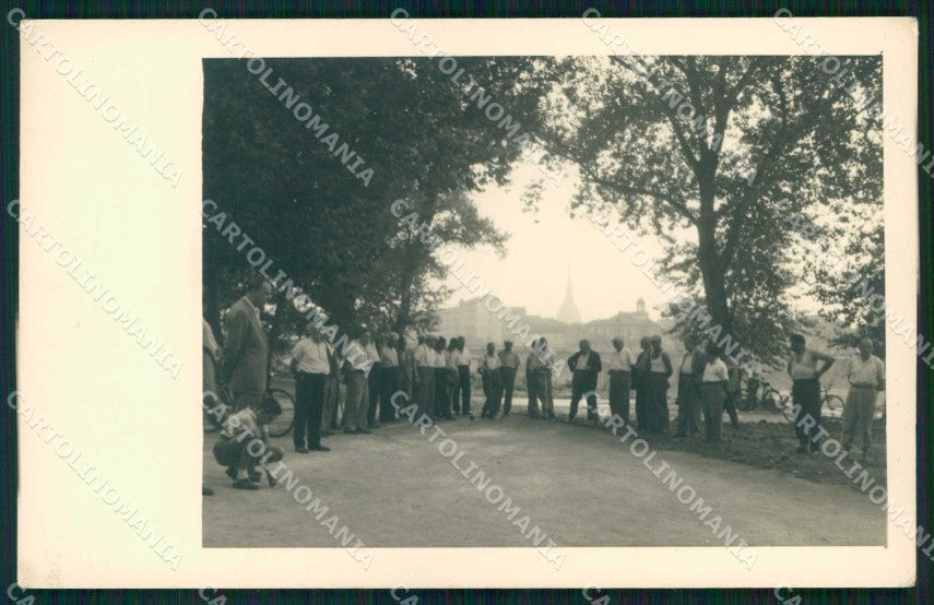 Torino Città Parco Michelotti Gioco Bocce Foto cartolina MZ9502 – fronte