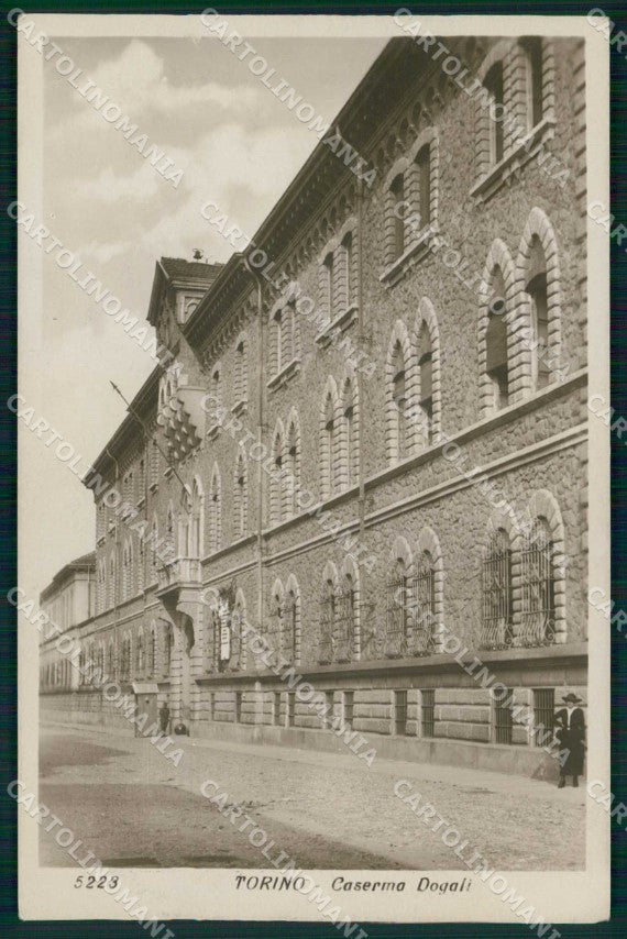 Torino Città Caserma Dogali Foto cartolina MZ9510 – fronte