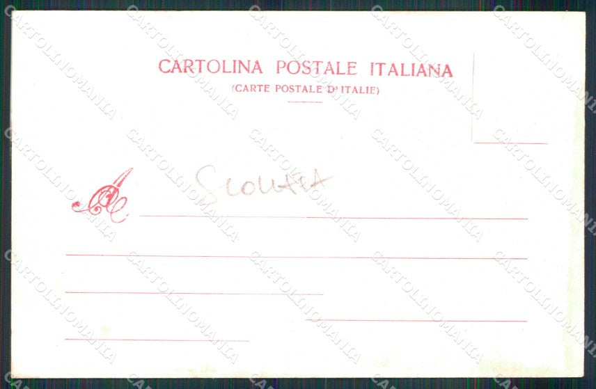 Torino Moncalieri Saluti da Vista da Ponte Provinciale SCOLLATA cartolina MZ9517 – retro