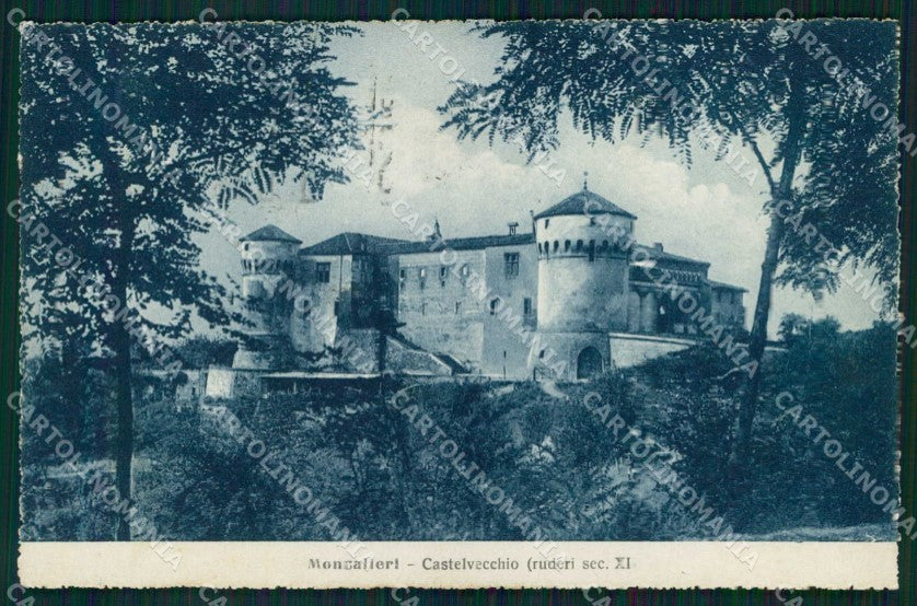 Torino Moncalieri Castelvecchio Ruderi cartolina MZ9519 – fronte