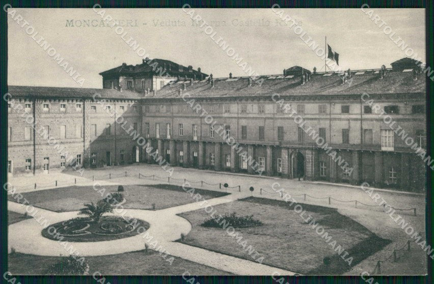 Torino Moncalieri Castello Reale Veduta Interno cartolina MZ9530 – fronte