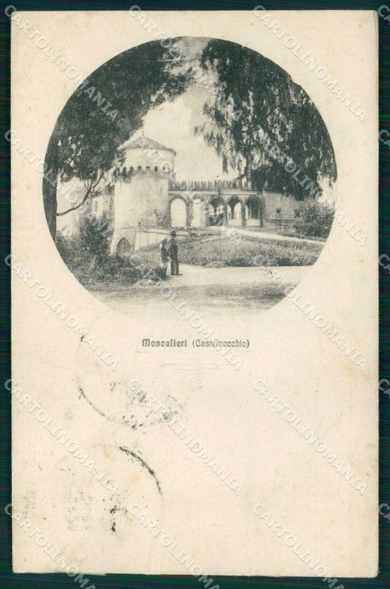 Torino Moncalieri Castel Vecchio cartolina MZ9540 – fronte