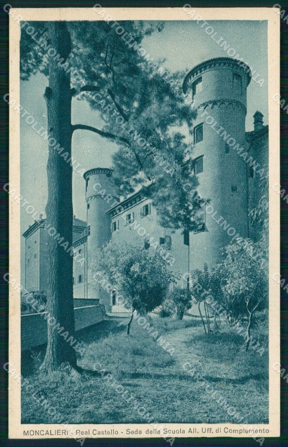 Torino Moncalieri Castello Reale Militari cartolina MZ9543 – fronte