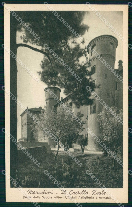 Torino Moncalieri Castello Reale cartolina MZ9545 – fronte