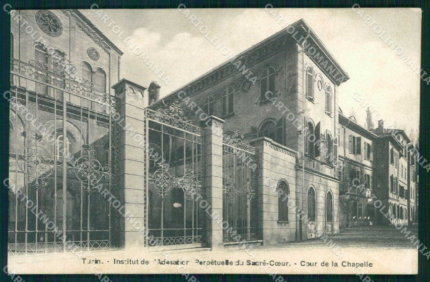 Torino Città Istituto Adorazione del Sacro Cuore cartolina MZ9554 – fronte