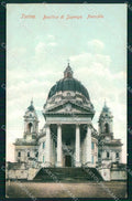 Torino Città Superga Facciata Basilica cartolina MZ9560 – fronte