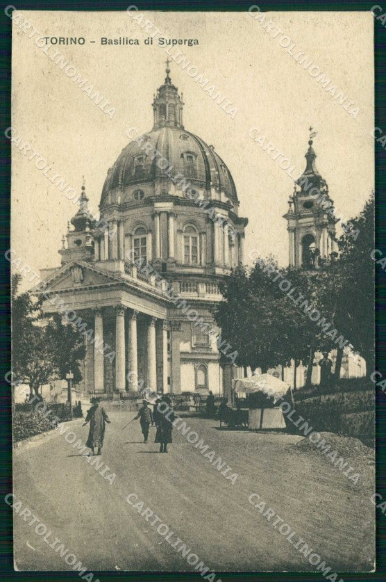 Torino Città Superga Basilica cartolina MZ9562 – fronte