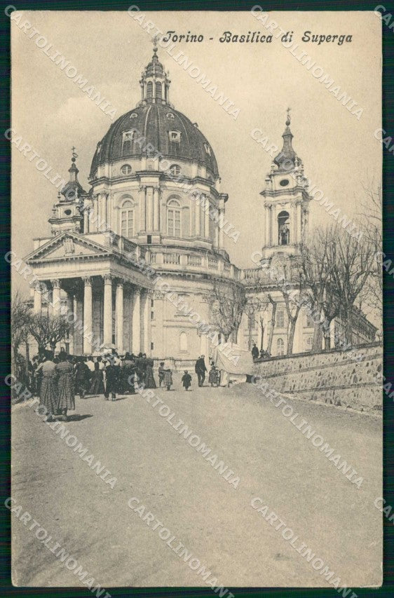 Torino Città Superga Basilica cartolina MZ9565 – fronte